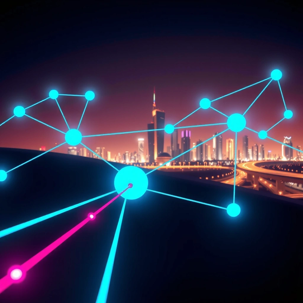 Abstract IoT network visualization